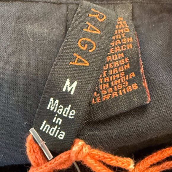 Beaded Mini Skirt Sequin Embellished Black Holiday Party Club Medium - Picture 7 of 10